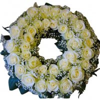 I ljust minne bevarad - Begravningskransar - Skicka begravning Sandviken