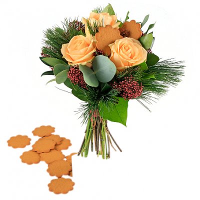 Glöggmys - Julblommor - Skicka blommor