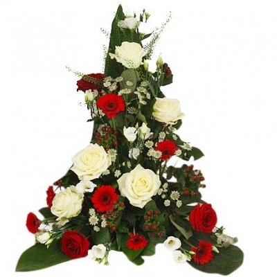Begravningsdekoration Stillhet Hög - Begravningsdekorationer - Skicka begravningsblommor %city%