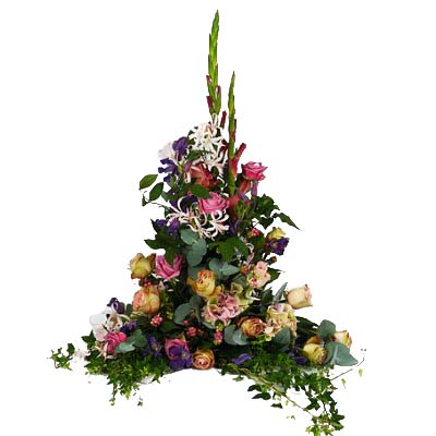 Romantisk - Begravningsdekorationer - Skicka begravningsblommor %city%