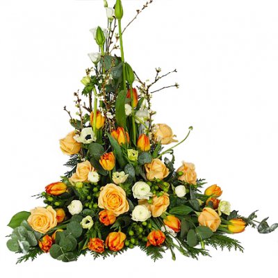 Vårkänsla - Begravningsdekorationer - Skicka begravningsblommor %city%