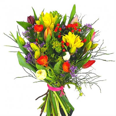 Vårpalett - Påskblommor - Skicka blommor